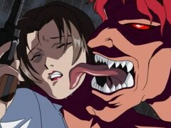 Monstruo de babe Hentai follada